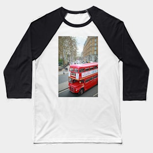 Red Bus Baseball T-Shirt